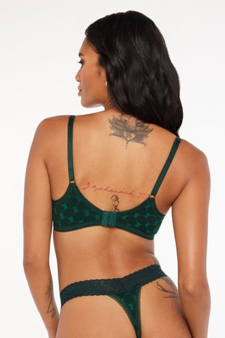 Soutien-gorge Cotton Essentials - Vert foncé - Savage x Fenty