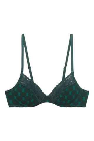 Soutien-gorge Cotton Essentials - Vert foncé - Savage x Fenty