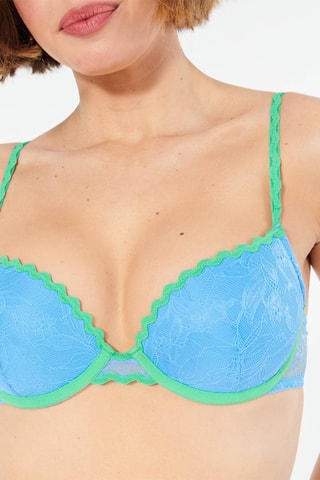 Soutien-gorge push-up Frivoliz - Bleu - Undiz
