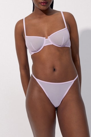 Soutien-gorge Bonheuriz - Mauve - Undiz