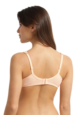 Soutien-gorge en coton biologique Generous Coton Bio - Rose poudré - Dim