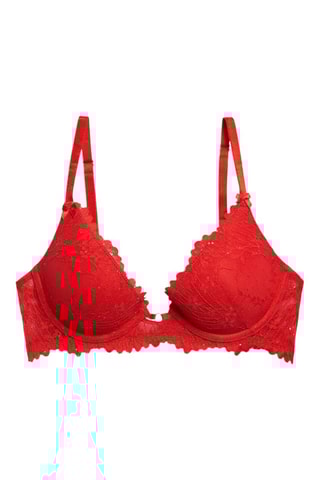 Soutien-gorge push-up Instant - Rouge - Etam