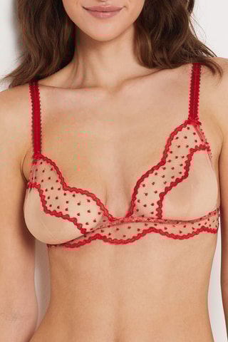 Soutien-gorge Emerveillée - Rouge - Etam
