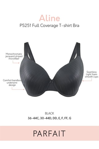 Soutien-gorge Aline - Noir - Parfait