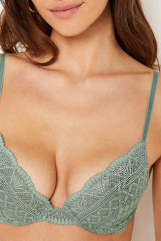 Soutien-gorge push-up Idole - Kaki - Etam