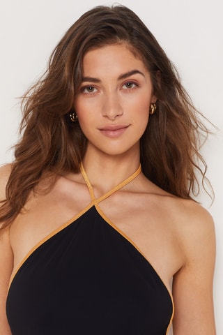 Maillot 1 pièce  Malefique - Noir  - Etam