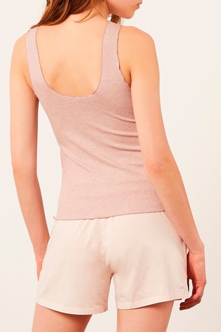 Débardeur Plant Dyed Mauve - Etam