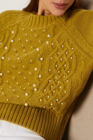 Pull - Moutarde - Etam