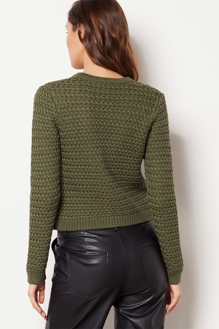 Gilet en laine - Kaki - Etam