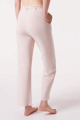 Pantalon wide legs taille haute Berta Dune - Etam