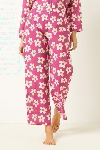 Pantalon droit  Elisexetam - Mauve  - Etam