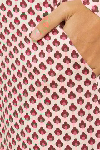 Pantalon  Joji - Blanc et rose  - Etam