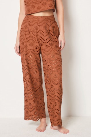 Pantalon - Marron - Etam