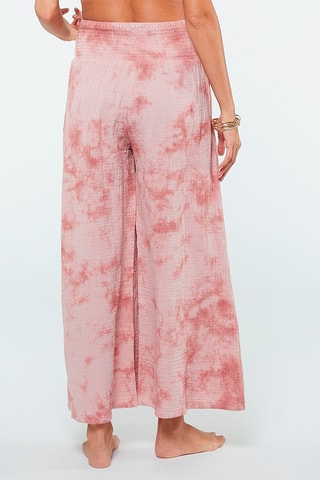 Pantalon de plage tie and dye - Rose - Etam