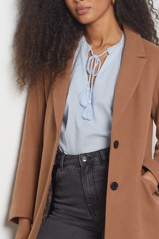 Manteau - Marron - Etam