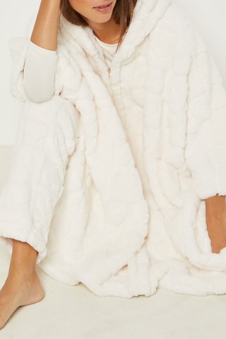 Veste de pyjama à capuche Volbert - Beige - Etam