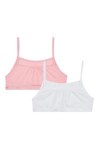 2 brassières Ecodim - Rose et écru - Dim