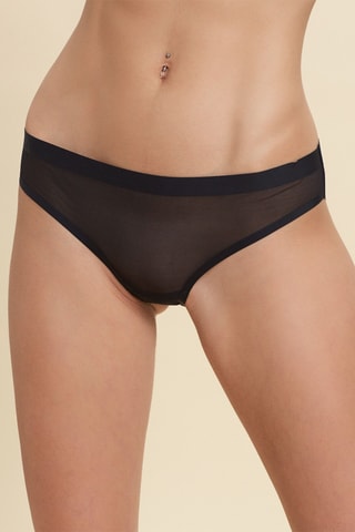 Culotte  Pure Mesh - Noir  - Etam