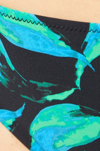 Bas de maillot Green River - Noir et vert - Etam