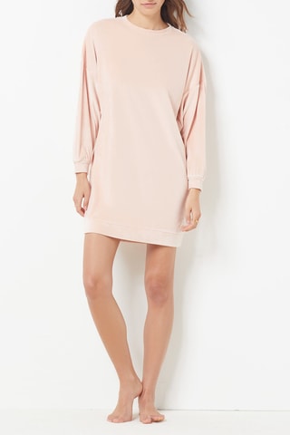 Chemise de nuit en velours Dunkan - Orange clair - Etam