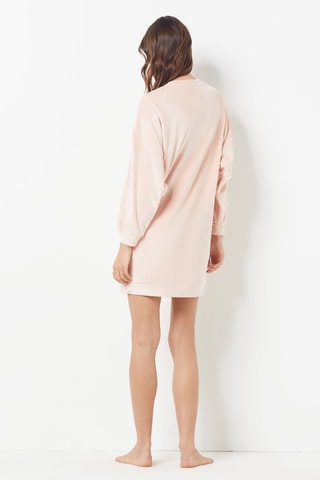 Chemise de nuit en velours Dunkan - Orange clair - Etam