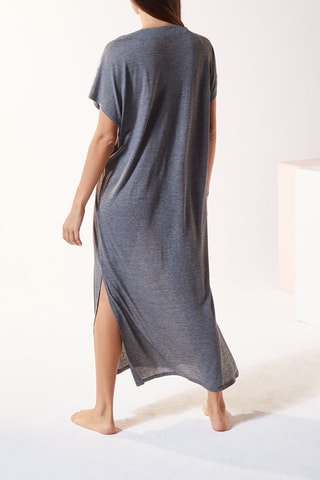 Chemise de nuit Warm Day Gris - Etam