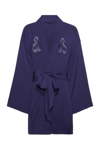 Déshabillé A Peek Behind The Lace - Bleu marine - Savage x Fenty