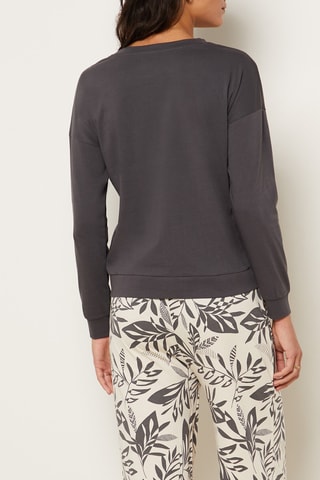 T-shirt de pyjama Aure - Anthracite - Etam