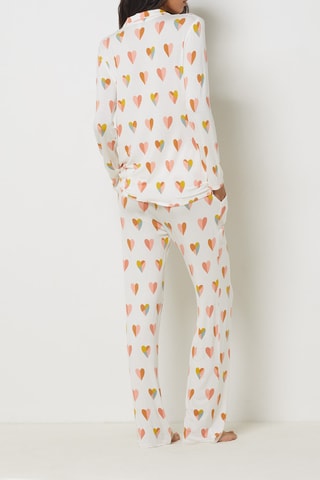 Chemise de pyjama Paolam - Ecru - Etam