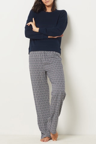 Pantalon de pyjama Jue - Bleu marine - Etam