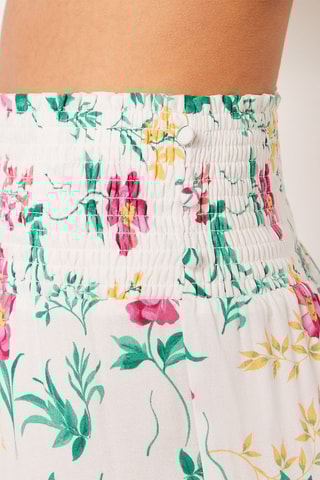 Pantalon de pyjama taille haute Orchid - Blanc - Etam