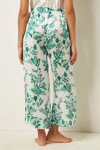 Pantalon de pyjama taille haute Greena - Vert - Etam