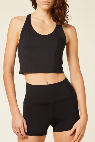 Crop top Stronger - Noir- Etam