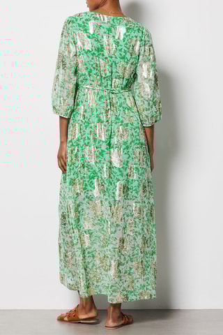 Robe longue - Vert - Etam