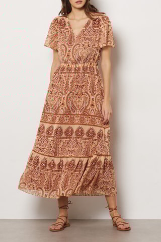 Robe longue - Beige - Etam