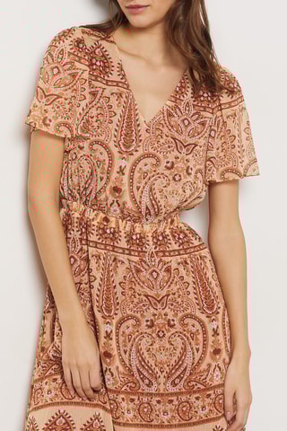 Robe longue - Beige - Etam