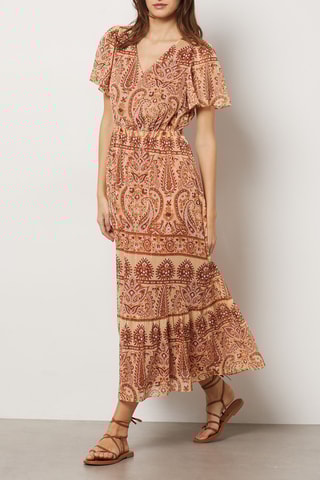 Robe longue - Beige - Etam