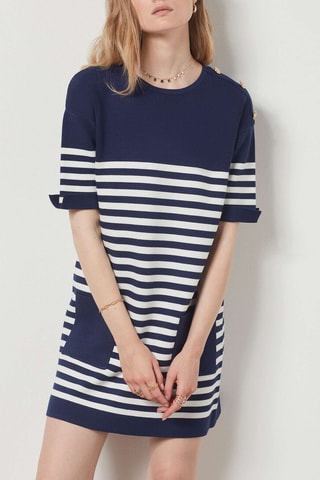 Robe droite - Ecru - Etam