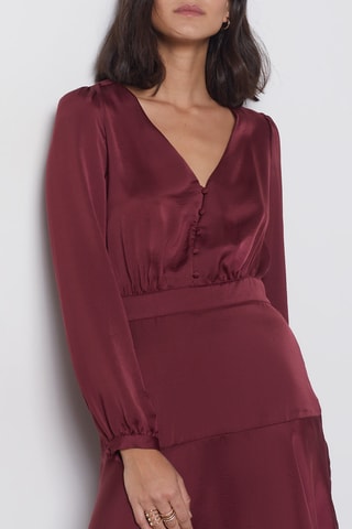 Robe - Bordeaux - Etam