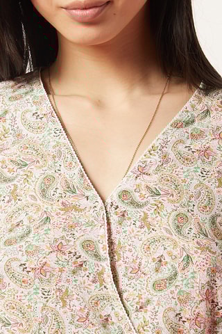 Robe portefeuille Multicolore - Etam