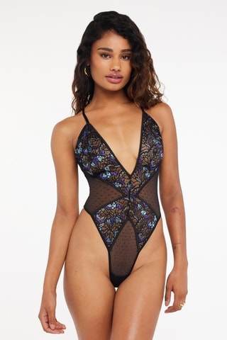 Body Butterfly Wings - Ciel et noir - Savage x Fenty