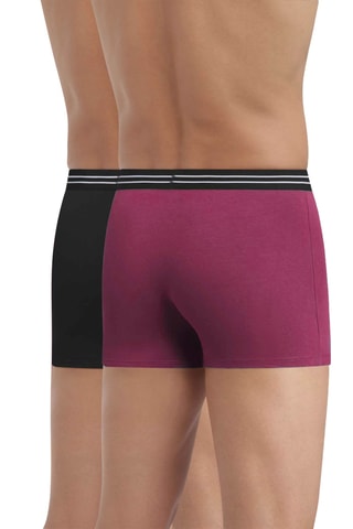 2 boxers Ecodim - Bordeaux et noir - Dim