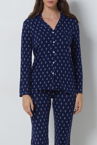 Chemisier Stasy - Bleu marine - Etam