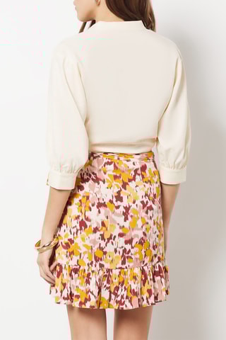 Chemisier en <b>lin</b> - Beige - Etam