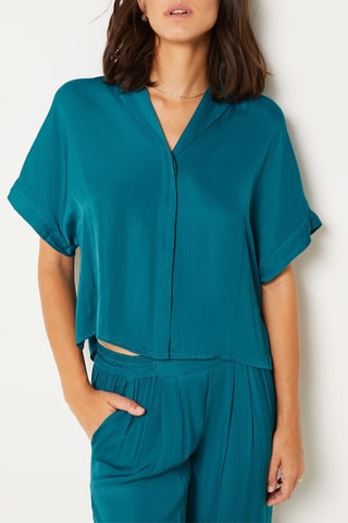 Chemise de pyjama Joy - Vert sapin - Etam