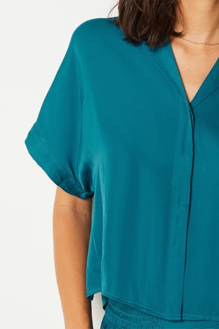 Chemise de pyjama Joy - Vert sapin - Etam