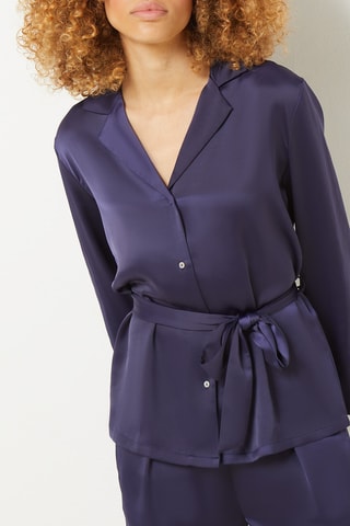 Chemise de pyjama Mery - Bleu nuit - Etam