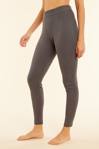 Legging  Torsade - Anthracite  - Etam