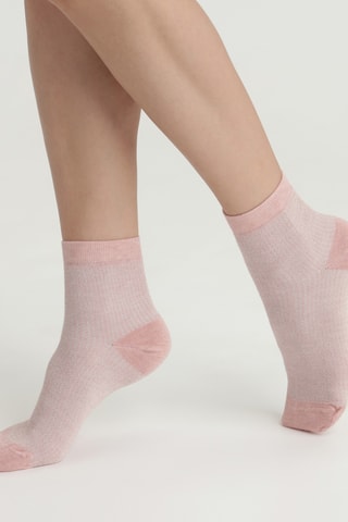 Chaussettes La Mode - Rose - Dim