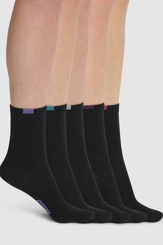15 paires de chaussettes Ecodim 
Noir - Dim